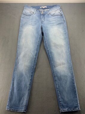 Levi's 529 Curvy Skinny Leg Jeans Light Wash Stretch Denim Women's